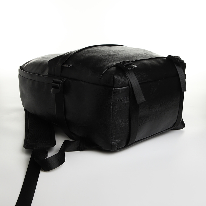 Рюкзак школьный на молнии, цвет чёрный Рюкзак школьный на молнии, цвет чёрный