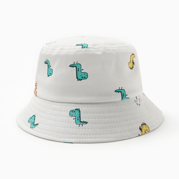 Панама Детская KAFTAN Панама Детская KAFTAN "Дино" р.50 молочный