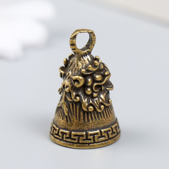 Колокольчик латунь  Колокольчик латунь "Голова льва" 3,4х2,2х2,2 см