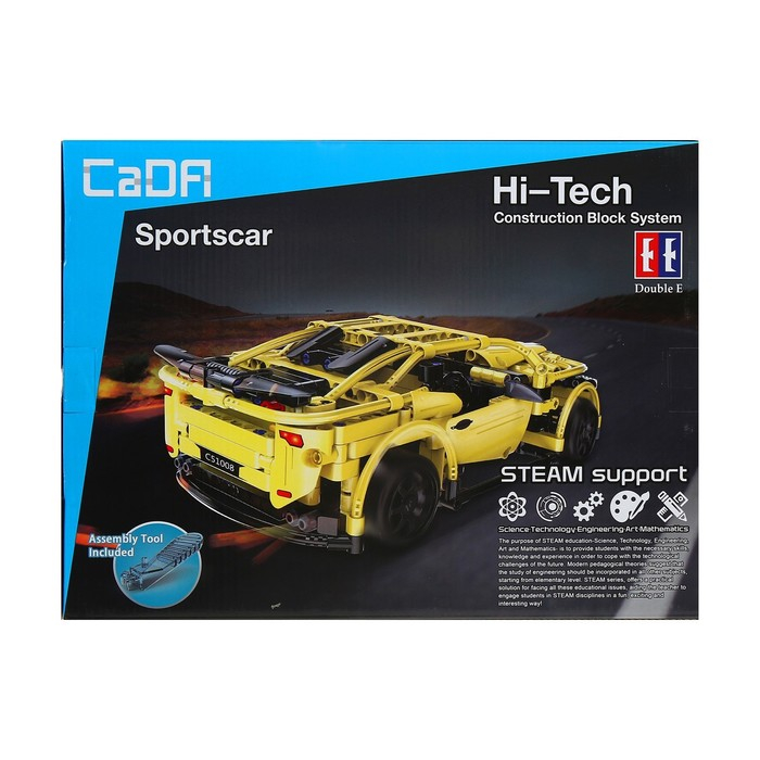 Конструктор радиоуправляемый «Тачка», с аккумулятором, 419 деталей Конструктор радиоуправляемый «Тачка», с аккумулятором, 419 деталей