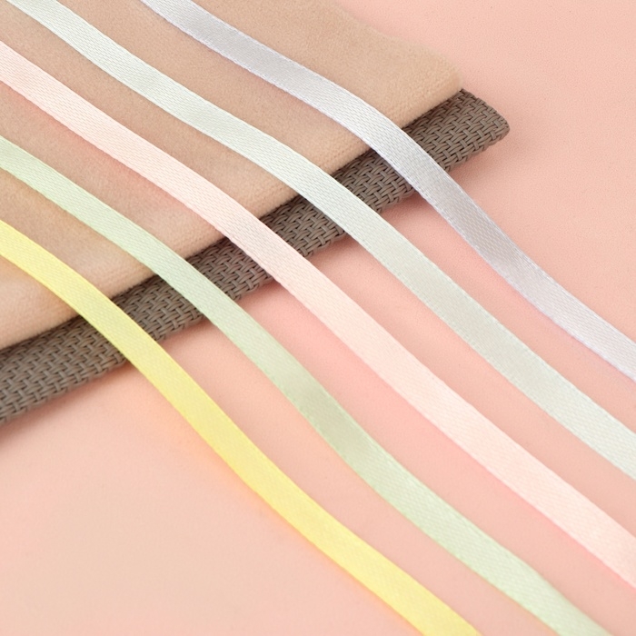 Набор атласных лент «Нежный», 5 шт, размер 1 ленты: 6 мм × 23 ± 1 м Набор атласных лент «Нежный», 5 шт, размер 1 ленты: 6 мм × 23 ± 1 м