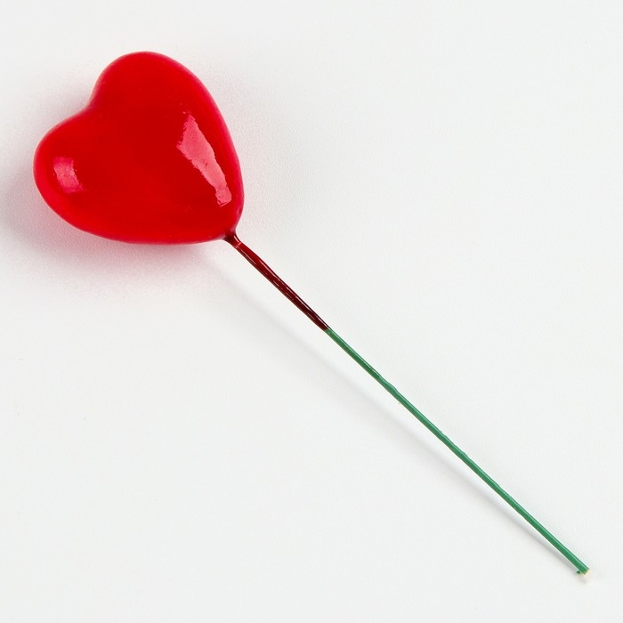 Набор топперов на проволоке «Сердце», набор 15 шт., размер 1 шт. — 3 × 2 × 8,5 см Набор топперов на проволоке «Сердце», набор 15 шт., размер 1 шт. — 3 × 2 × 8,5 см