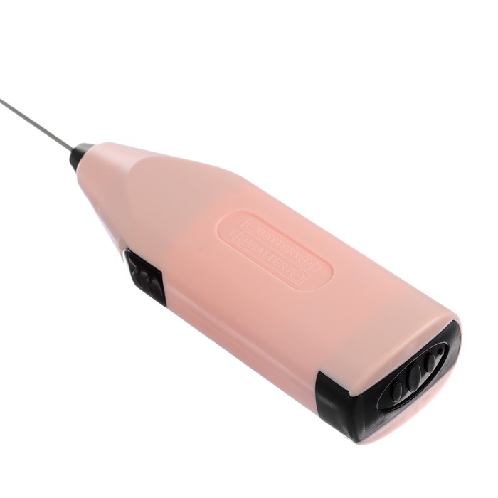 Капучинатор погружной Luazon LMR-07, от 2АА не в компл., цвет розовый Капучинатор погружной Luazon LMR-07, от 2АА не в компл., цвет розовый