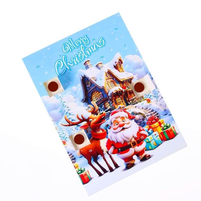 Новый год. Адвент-календарь Baron, 50 г Новый год. Адвент-календарь Baron, 50 г