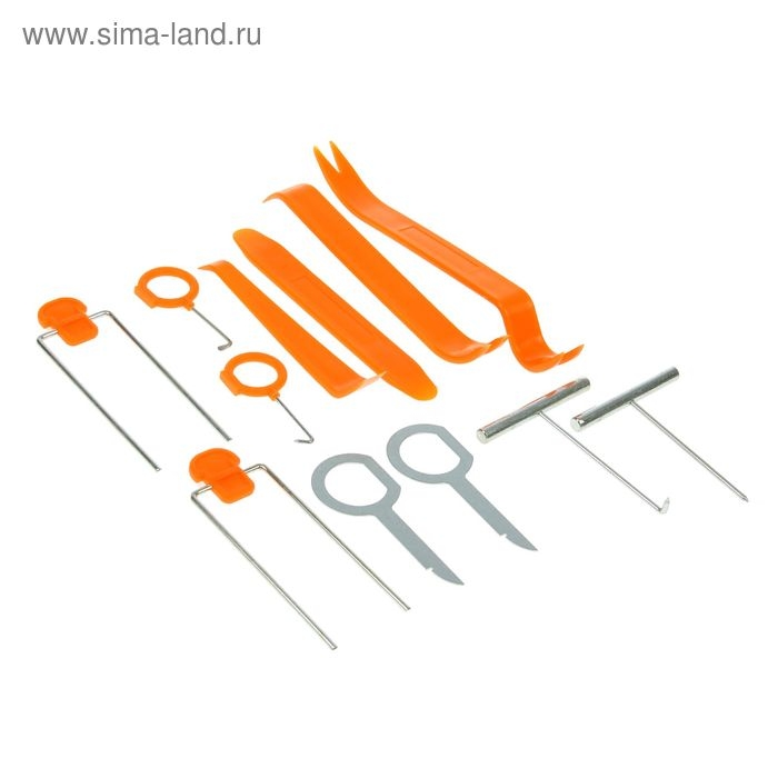 Инструмент для разбора пластика в авто, набор 12 предметов Инструмент для разбора пластика в авто, набор 12 предметов