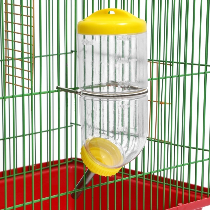 Поилка для грызунов, 500 мл, 20,5 х 5 см, жёлтая Поилка для грызунов, 500 мл, 20,5 х 5 см, жёлтая