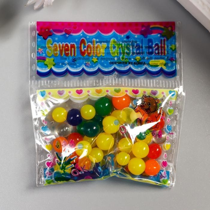 Растущий гель Растущий гель "Цветной крупный" набор 12 пакетов 28х17 см