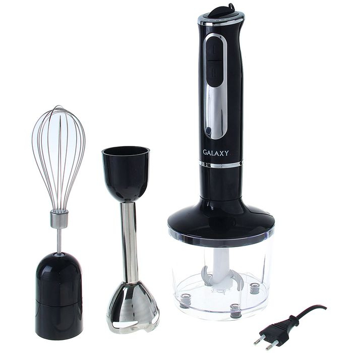 Блендер Galaxy GL 2110, погружной, 800 Вт, 0.86 л, 2 скорости, чёрный Блендер Galaxy GL 2110, погружной, 800 Вт, 0.86 л, 2 скорости, чёрный