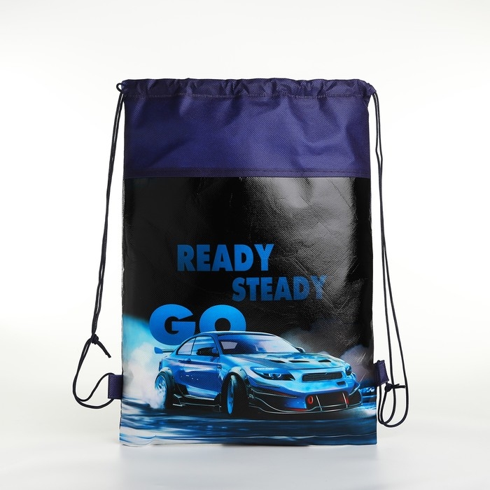 Мешок для обуви «Тачка» черный 30 х 40 см Мешок для обуви «Тачка» черный 30 х 40 см