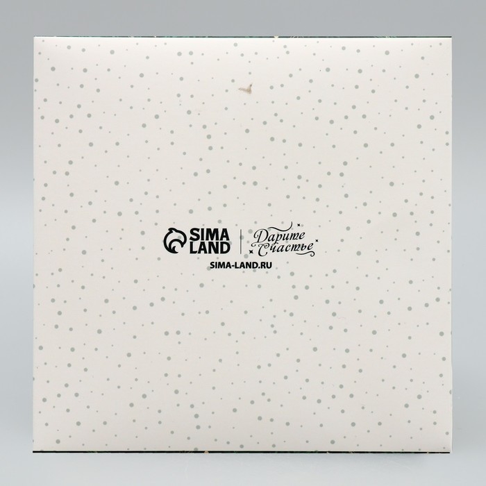 Складная коробка под маленький торт «Ёлочка», 15 х 15 х 18 см, Новый год Складная коробка под маленький торт «Ёлочка», 15 х 15 х 18 см, Новый год