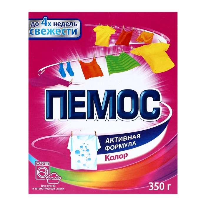 Стиральный порошок Пемос Color, автомат, 350 г Стиральный порошок Пемос Color, автомат, 350 г