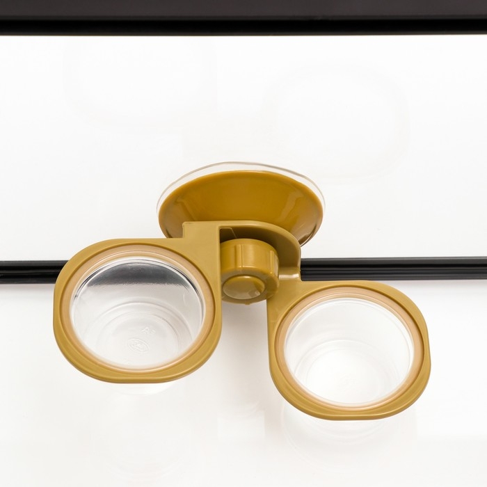 Кормушка NomoyPet для террариума на присосках, 12,5 х 2,5 х 6,5 см Кормушка NomoyPet для террариума на присосках, 12,5 х 2,5 х 6,5 см