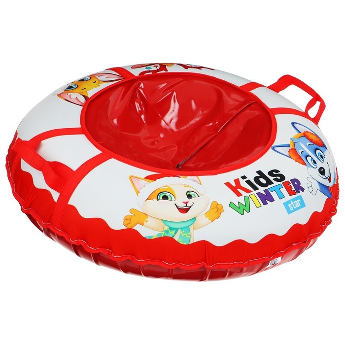 Тюбинг-ватрушка Winter Star Kids, LED-подсветка, диаметр чехла 93 см Тюбинг-ватрушка Winter Star Kids, LED-подсветка, диаметр чехла 93 см