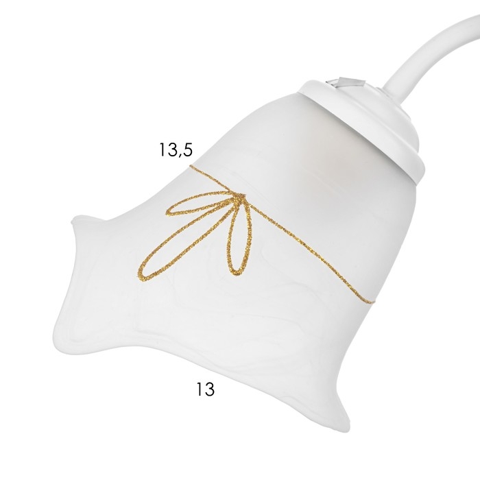 Люстра потолочная Настольгия 5х40Вт Е27 Белый 55x55x55 см Люстра потолочная Настольгия 5х40Вт Е27 Белый 55x55x55 см