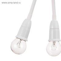 Светильник 1115/3 Е27 40Вт белый 5х14,5х22,5 см BayerLux Светильник 1115/3 Е27 40Вт белый 5х14,5х22,5 см BayerLux