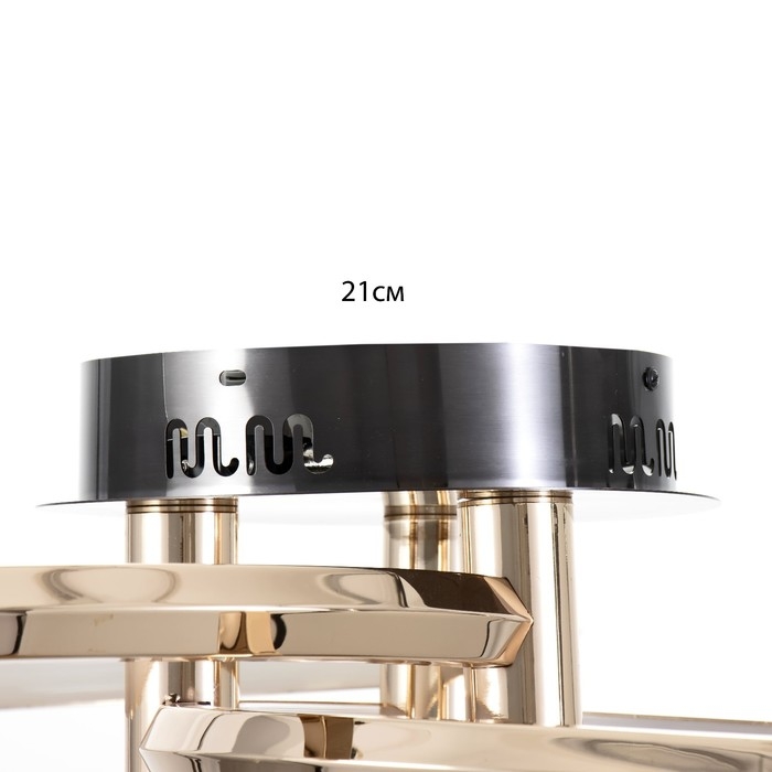 Люстра Люстра "Лентес" 3хLED 152Вт золото 76х60х23 см BayerLux