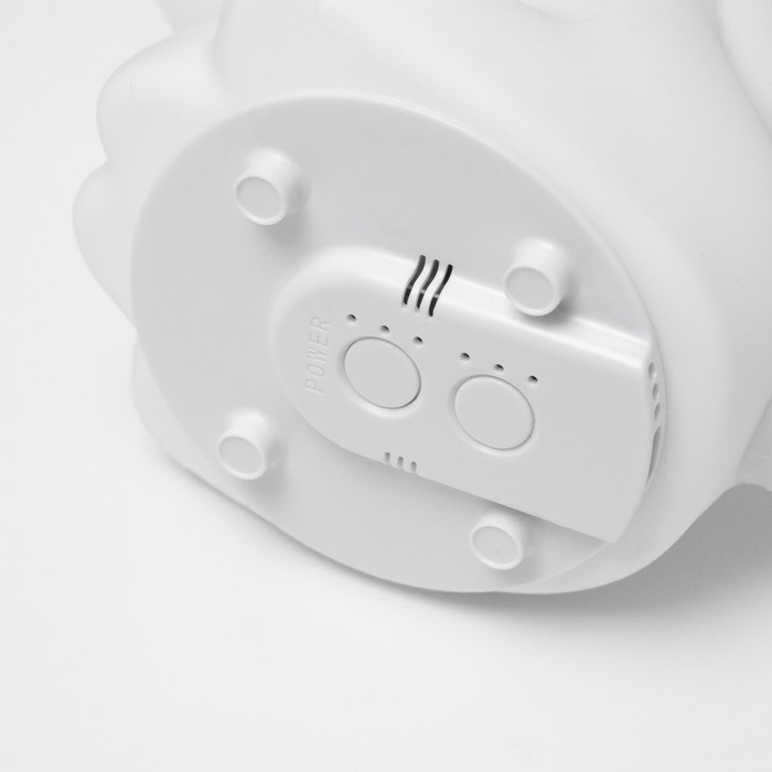 Ночник-мякиш Ночник-мякиш "Антистресс единорог" LED бело-фиолетовый 18х10х16 см