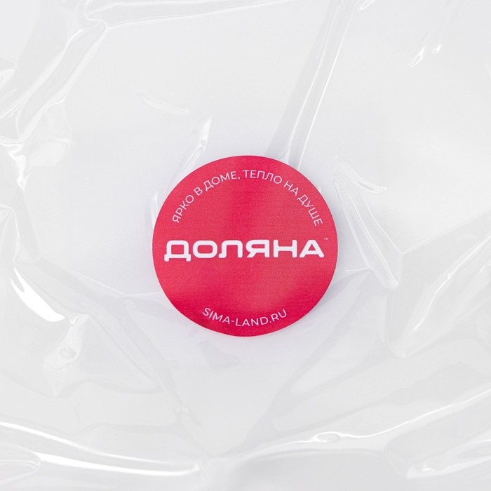 Молд Доляна &laquo;Лила&raquo;, силикон, d=27 см, цвет прозрачный