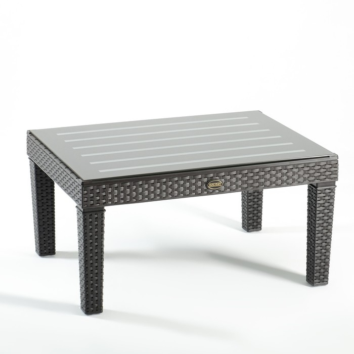 Набор садовой мебели Набор садовой мебели "Ливадия" 3 предмета: 2 кресла, стол, темно-коричневый