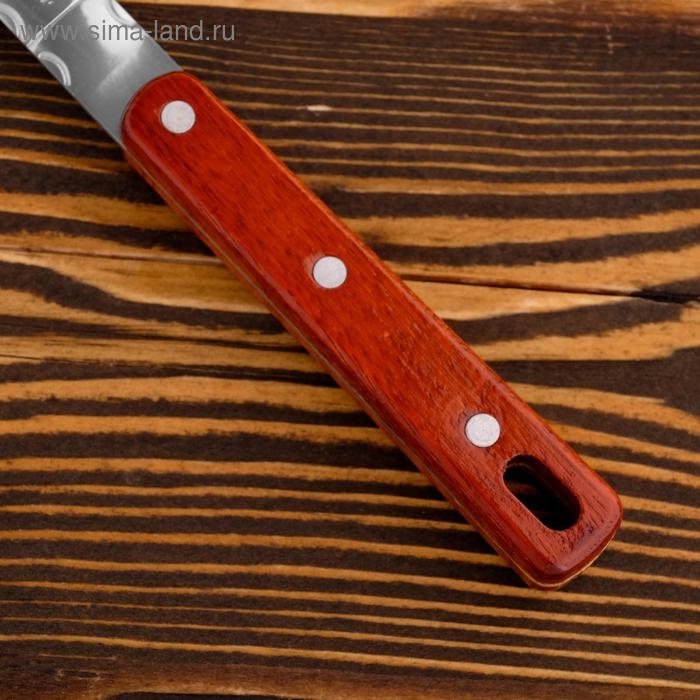 Лопатка для казана узбекская 45см, ширина 12см, с деревянной ручкой Лопатка для казана узбекская 45см, ширина 12см, с деревянной ручкой