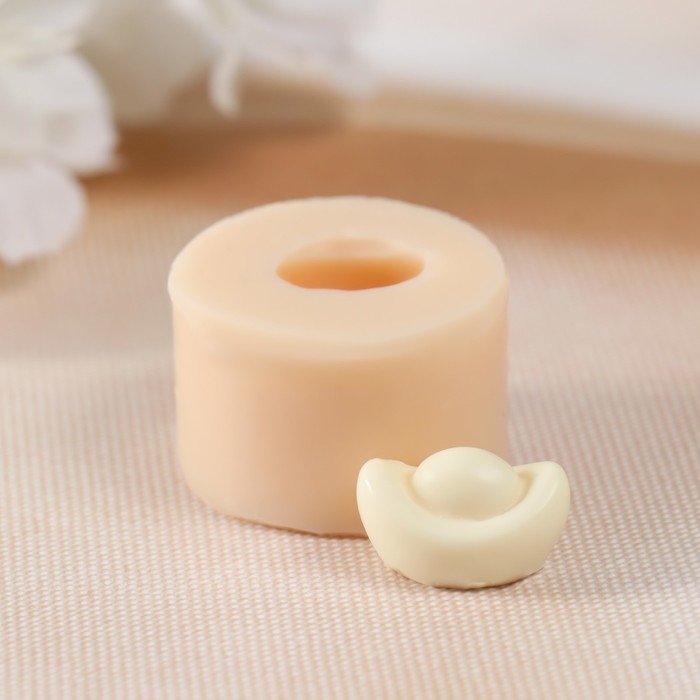 Молд силиконовый Молд силиконовый "Слиток" Силикон 1х2х1,1 см