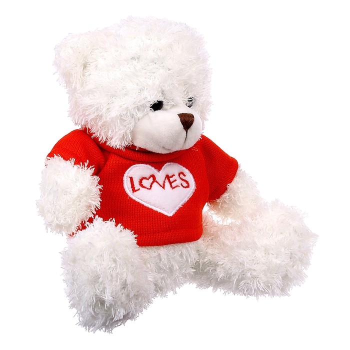 Мягкая игрушка «Любимый мишка», 20 см, цвета МИКС