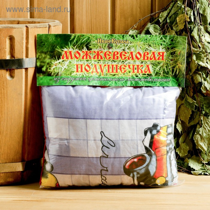 Подушка из стружки можжевельника, 29×24 см Подушка из стружки можжевельника, 29×24 см