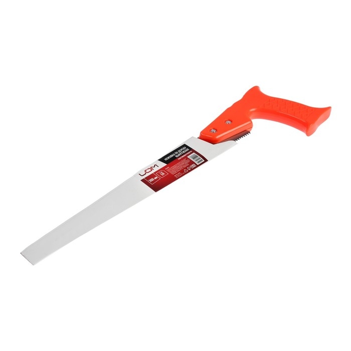 Ножовка по дереву ЛОМ, выкружная, пластиковая рукоятка, 9-10 TPI, 300 мм Ножовка по дереву ЛОМ, выкружная, пластиковая рукоятка, 9-10 TPI, 300 мм