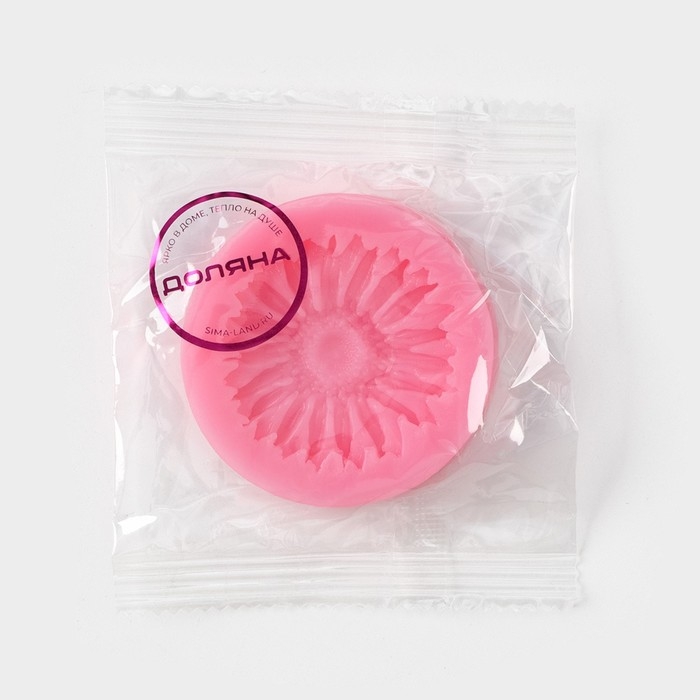 Молд Доляна «Герберы», силикон, d=6 см, цвет МИКС Молд Доляна «Герберы», силикон, d=6 см, цвет МИКС