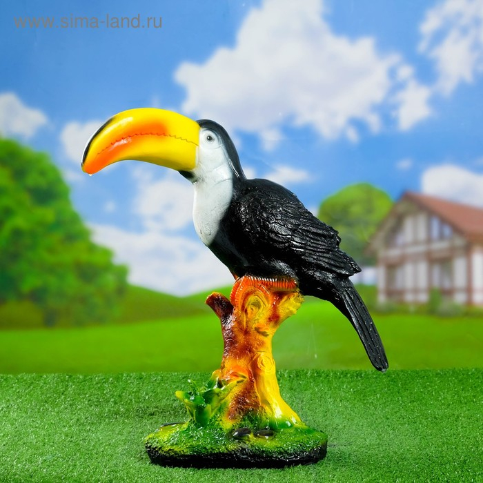 Садовая фигура Садовая фигура "Тукан" 15х36х42см