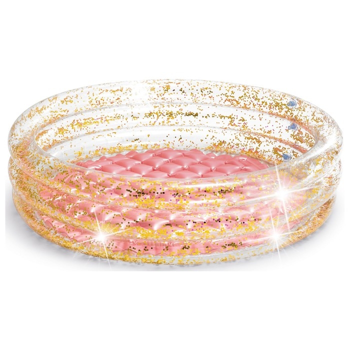 Бассейн надувной «Блеск», с надувным дном, 86 х 25 см, 57103NP INTEX