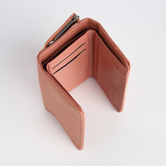 Кошелёк женский на магните, цвет розовый Кошелёк женский на магните, цвет розовый