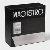 Набор салатников керамических Magistro Whitewarm, 3 предмета: d=12/16/20,5 см, 380/700/1,2 л