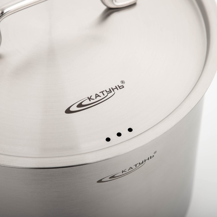 Кастрюля «Общепит», 7 л, d=22 см, h=18 см, капсульное дно, индукция Кастрюля «Общепит», 7 л, d=22 см, h=18 см, капсульное дно, индукция