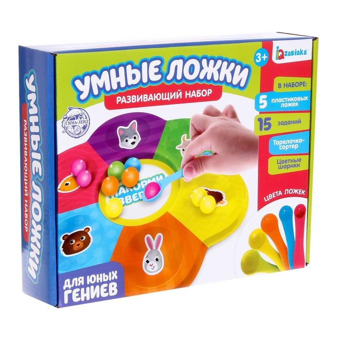 Развивающий набор «Умные ложки» Развивающий набор «Умные ложки»