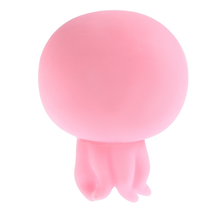 Мялка «Осьминог» надувает шарик Мялка «Осьминог» надувает шарик