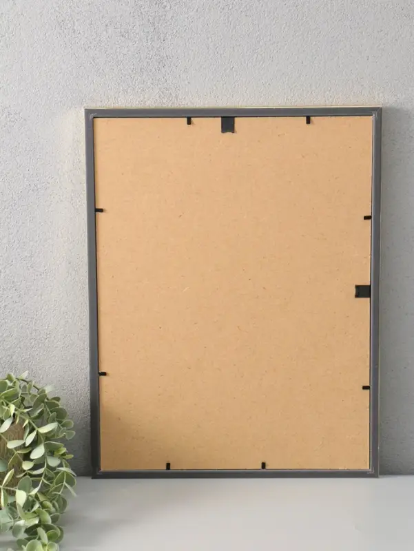 Фоторамка для фото 30х40 см "Oframe", пластик, золото, (пластиковый экран)