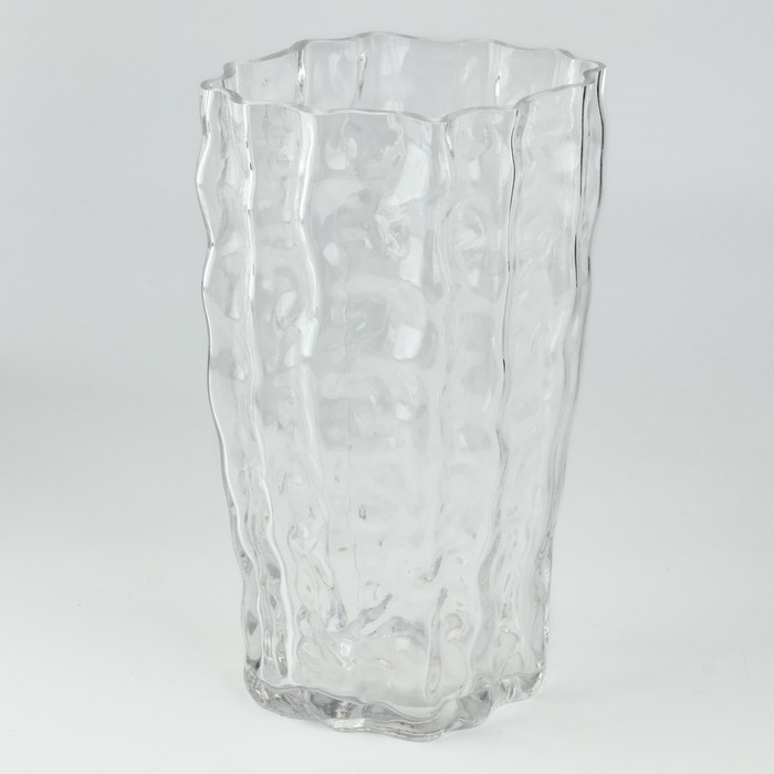 Ваза для цветов «Марбл» из прозрачного стекла 23×15×9 см Ваза для цветов «Марбл» из прозрачного стекла 23×15×9 см