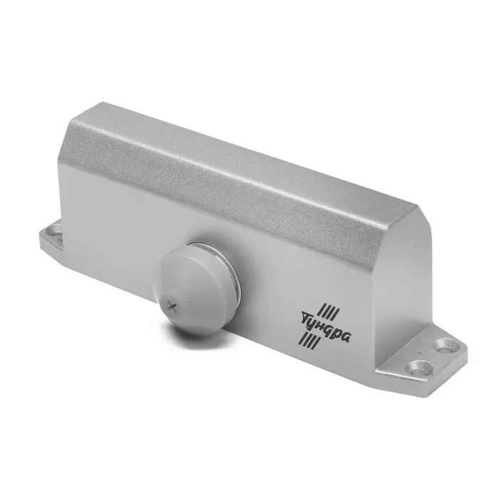 Доводчик дверей ТУНДРА G072 морозостойкий, до -50, до 85, цвет серебро