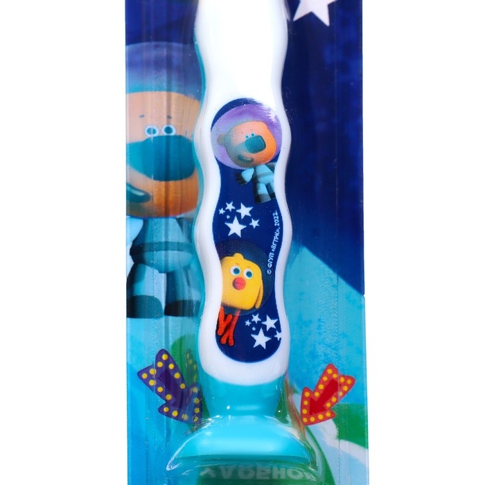 Детская зубная щетка Bambolina Ми-ми-мишки  Детская зубная щетка Bambolina Ми-ми-мишки " Космонавт" мягкая 2+