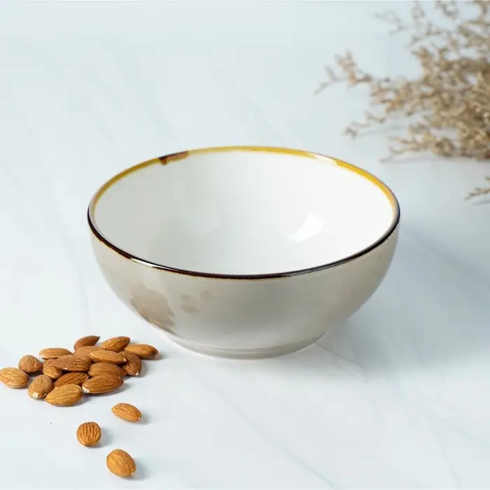 Салатник Magistro &laquo;Церера&raquo;, 1.1 л, 18.5&times;7.5 см, фарфор, коричневый