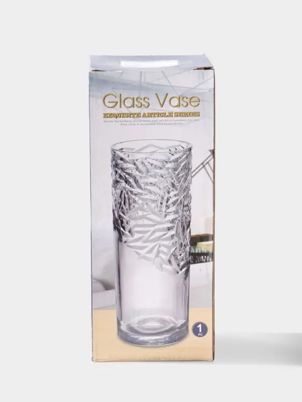 Ваза для цветов настольная &laquo;Дагмар&raquo;, 1.75 л, 23.5&times;10 см, стекло