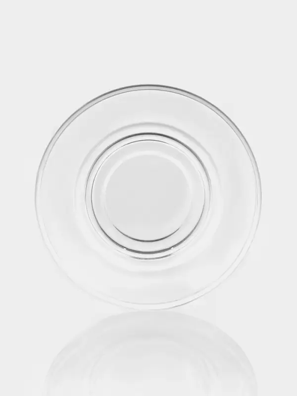 Набор блюдец на металлической подставке "Удобство", 6 блюдец-13 см, 1 подставка, 16х13х15 см   10975