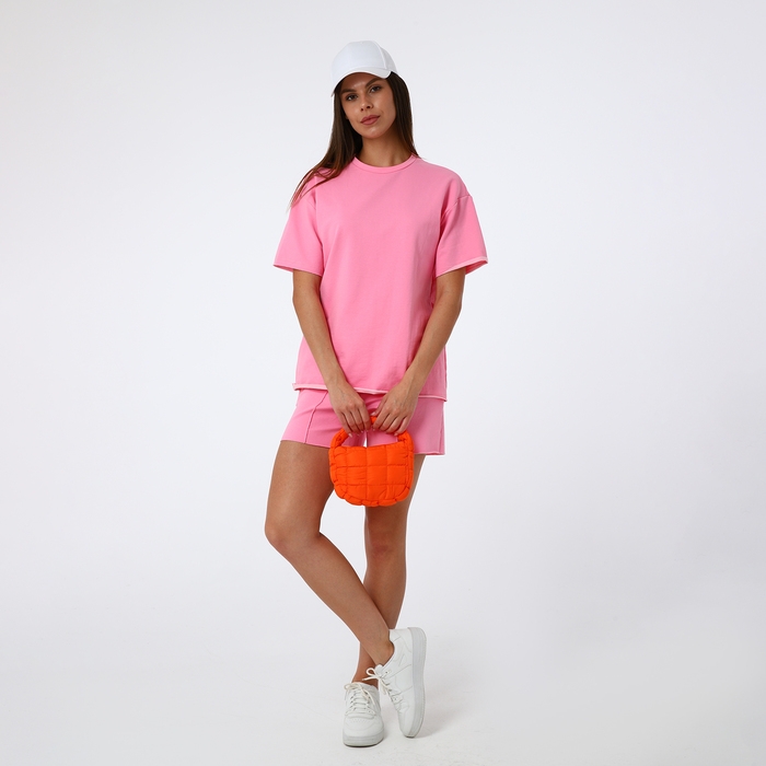 Сумка молодёжная на молнии, цвет оранжевый