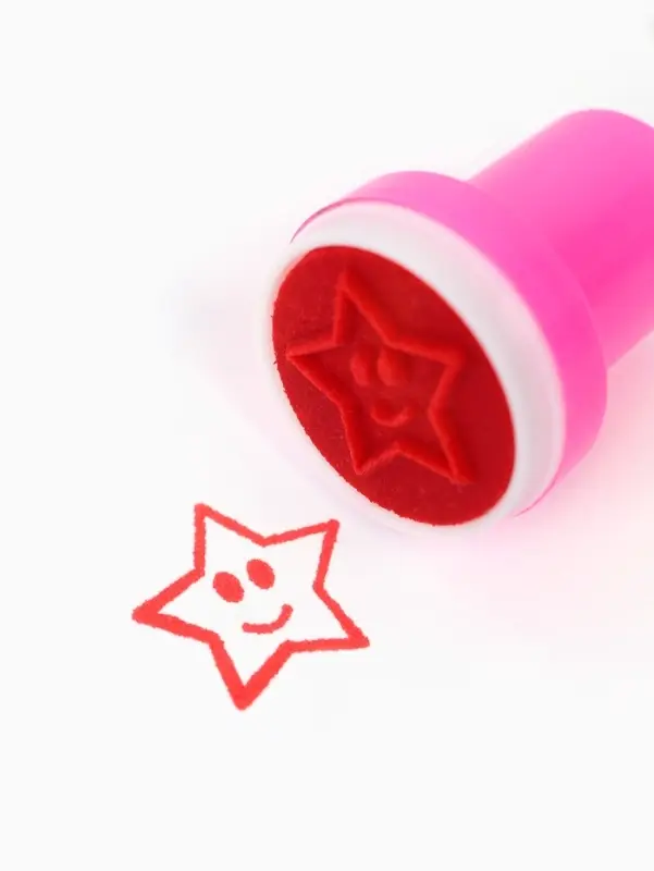 Печать цветная &laquo;Улыбка&raquo;, набор 10 шт., МИКС