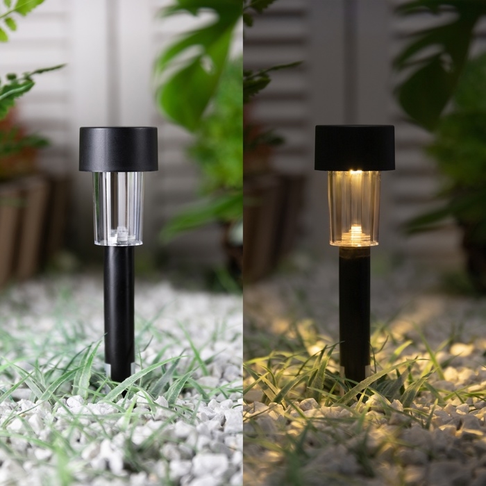 Набор садовых светильников на солнечной батарее «Цилиндр», 4.5 × 30 × 4.5 см, 1 LED, свечение тёплое белое, 10 шт. Набор садовых светильников на солнечной батарее «Цилиндр», 4.5 × 30 × 4.5 см, 1 LED, свечение тёплое белое, 10 шт.