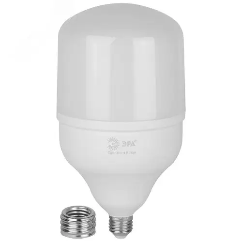 Лампа светодиодная LED 100 Вт 9800Лм 4000К T140 нейтральный E27/E40 (переходник) 170-265В LED POWER T140-100W-4000-E27/E40 Red Line