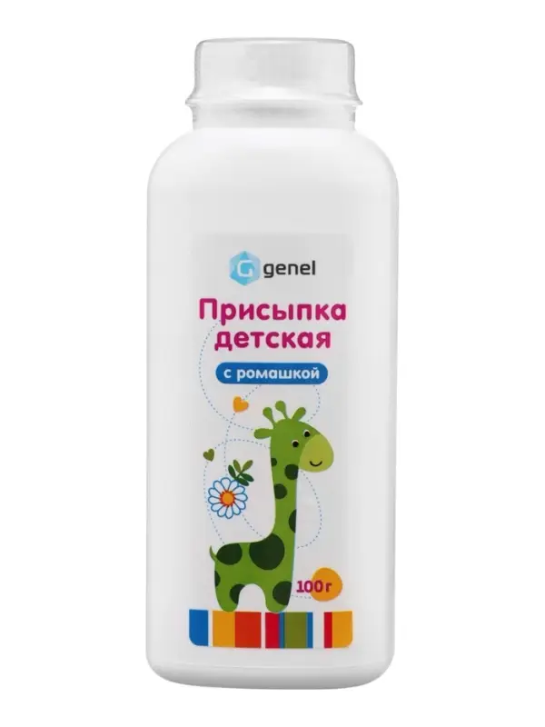 Присыпка детская &laquo;Звери&raquo;, с ромашкой, 100 г