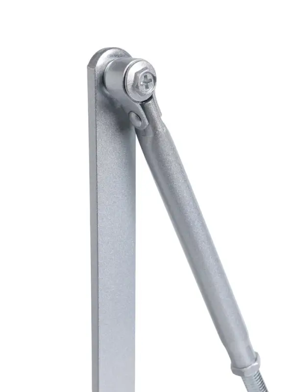 Доводчик дверей ТУНДРА d=150SL, до 150 кг, цвет серебро