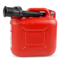 Канистра топливная пластик 5л. (красная) AVS TPK-05